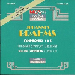 The Four Brahms Symphonies by Johannes Brahms ;   Pittsburgh Symphony Orchestra ,   William Steinberg