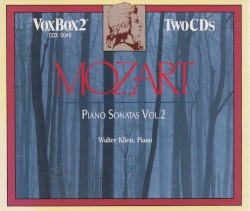 Piano Sonatas, Volume 2 by Mozart ;   Walter Klien