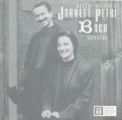 Bach Sonatas by Bach ;   Michala Petri ,   Keith Jarrett