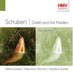 Death and the Maiden by Schubert ;   Britten Quartet ,   Hephzibah Menuhin ,   Amadeus Quartet