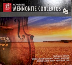 Mennonite Concertos by Victor Davies ,   Winnipeg Symphony Orchestra