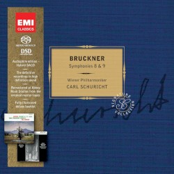 Symphonies 8 & 9 by Bruckner ;   Wiener Philharmoniker ,   Carl Schuricht