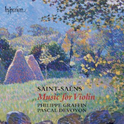 Music for Violin by Saint-Saëns ;   Philippe Graffin ,   Pascal Devoyon