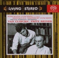 Piano Concertos by Schumann ,   Beethoven ;   Van Cliburn ,   Chicago Symphony Orchestra ,   Fritz Reiner