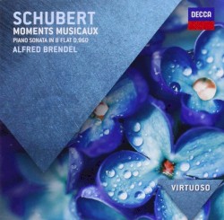 Moments musicaux D 780 / Piano Sonata D 960 by Schubert ;   Alfred Brendel