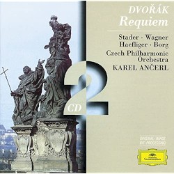 Requiem by Dvořák ;   Karel Ančerl ,   Czech Philharmonic Orchestra ,   Maria Stader ,   Sieglinde Wagner ,   Ernst Haefliger ,   Kim Borg