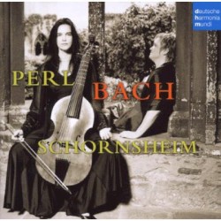 Sonatas for Viola da Gamba and Harpsichord by Johann Sebastian Bach ;   Hille Perl ,   Christine Schornsheim