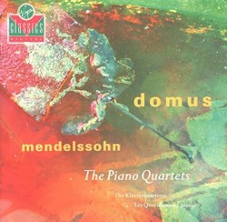 The Piano Quartets by Mendelssohn ;   Domus