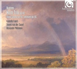 Horn Trio op. 40 by Brahms ;   Isabelle Faust ,   Teunis van der Zwart ,   Alexander Melnikov