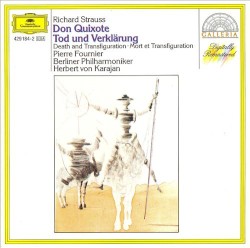 Don Quixote / Tod und Verklärung by Richard Strauss ;   Pierre Fournier ,   Berliner Philharmoniker ,   Herbert von Karajan