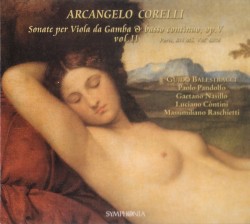 Sonate per Viola da Gamba & basso continuo, op. V by Arcangelo Corelli ;   Guido Balestracci