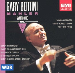 Symphony no. 8 by Mahler ;   Kölner Rundfunk-Sinfonie-Orchester ,   Gary Bertini