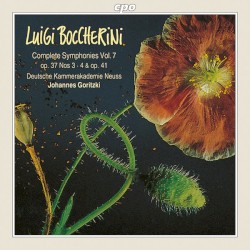 Complete Symphonies, Volume 7 by Luigi Boccherini ;   Deutsche Kammerakademie Neuss am Rhein ,   Johannes Goritzki