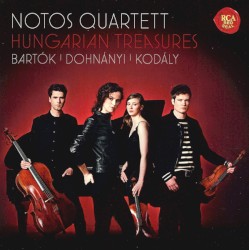 Hungarian Treasures by Bartók ,   Dohnányi ,   Kodály ;   Notos Quartett