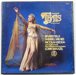 Thaïs by Jules Massenet ;   Beverly Sills ,   Sherrill Milnes ,   Nicolai Gedda ,   John Alldis Choir ,   New Philharmonia Orchestra ,   Lorin Maazel