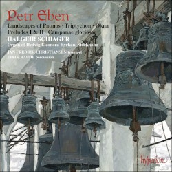 The Organ Music of Petr Eben 5: Landscapes of Patmos / Okna by Petr Eben ;   Halgeir Schiager