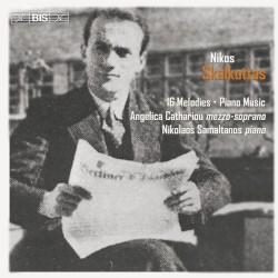16 Melodies / Piano Music by Nίκος Σκαλκώτας ;   Angelica Cathariou ,   Nikolaos Samaltanos