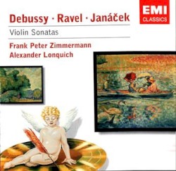 Violin Sonatas by Debussy ,   Ravel ,   Janáček ;   Frank Peter Zimmermann ,   Alexander Lonquich