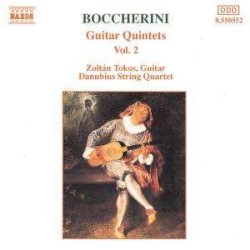 Guitar Quintets Vol. 2 by Boccherini ;   Zoltán Tokos ,   Danubius Quartet