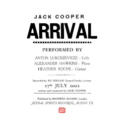 Arrival by Jack Cooper ;   Anton Lukoszevieze ,   Alexander Hawkins ,   Heather Roche