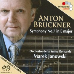 Symphony no. 7 in E major by Anton Bruckner ;   L’Orchestre de la Suisse Romande ,   Marek Janowski
