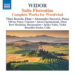 Suite florentine / Complete Works for Woodwind by Widor ;   Thies Roorda ,   Alessandro Soccorsi ,   Olivier Patey ,   Alexei Ogrintchouk ,   Bert Mooiman ,   Junko Naito ,   Benedikt Enzler