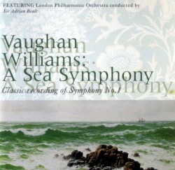 A Sea Symphony by Vaughan Williams ;   London Philharmonic Orchestra  &   Choir ,   Sir Adrian Boult ,   John Cameron ,   Isobel Baillie