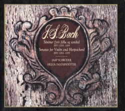 Sónötur fyrir fiðlu og sembal, BWV 1014–1019 by J. S. Bach ;   Jaap Schröder ,   Helga Ingólfsdóttir