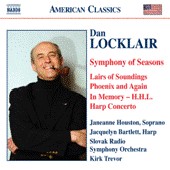 Symphony of Seasons by Dan Locklair ;   Janeanne Houston ,   Jacquelyn Bartlett ,   Slovak Radio Symphony Orchestra ,   Kirk Trevor