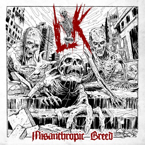 Album cover for Misanthropic Breed by Lik.