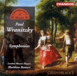 Symphonies by Paul Wranitzky ;   London Mozart Players ,   Matthias Bamert