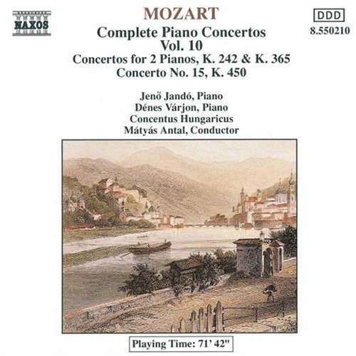 Complete Piano Concertos, Volume 10: Concertos for Two Pianos, K. 242 and K. 365 / Concerto no. 15, K. 450