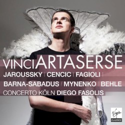 Artaserse (Philippe Jaroussky; Max Emanuel Cencic; Coro della Radiotelevisione svizzera; Concerto Koln; conductor: Diego Fasolis) by Leonardo Vinci