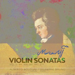 Violin Sonatas, Vol. II by Mozart ;   Alberto Bologni ,   Giuseppe Bruno
