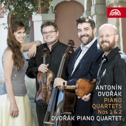 Piano Quartets nos. 1 & 2 by Antonín Dvořák ;   Dvořák Piano Quartet