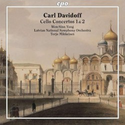 Cello Concertos 1 & 2 by Carl Davidoff ;   Wen‐Sinn Yang ,  Latvian National Symphony Orchestra ,  Terje Mikkelsen