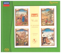 Le quattro stagioni / L'estro armonico nos. 6, 8 & 10 by Vivaldi ;   Roberto Michelucci ,   I Musici