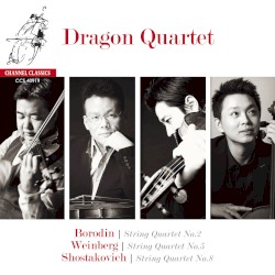Borodin: String Quartet no. 2 / Weinberg: String Quartet no. 5 / Shostakovich: String Quartet no. 8 by Borodin ,   Shostakovich ,   Weinberg ;   Dragon Quartet