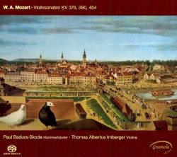 Violinsonaten KV 376, 380, 454 by W.A. Mozart ;   Paul Badura-Skoda ,   Thomas Albertus Irnberger