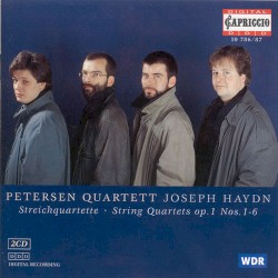 Streichquartette op. 1 Nr. 1-6 by Joseph Haydn ;   Petersen Quartett