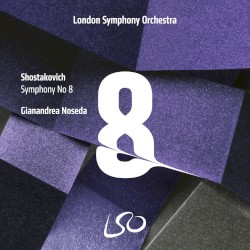 Symphony no. 8 by Shostakovich ;   London Symphony Orchestra ,   Gianandrea Noseda