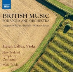 British Music for Viola and Orchestra by Helen Callus ,   New Zealand Symphony Orchestra ,   Marc Taddei