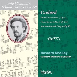 The Romantic Piano Concerto, Volume 63: Piano Concerto no. 1, op. 31 / Piano concerto no. 2, op. 148 / Introduction and Allegro, op. 49 by Godard ;   Howard Shelley ,   Tasmanian Symphony Orchestra