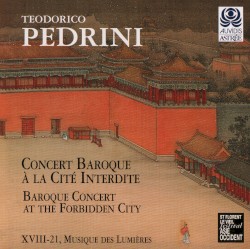 Concert Baroque à la Cité Interdite by Teodorico Pedrini ;   XVIII-21, Musique des Lumières