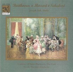 Beethoven - Mozart - Schubert by Beethoven ,   Mozart ,   Schubert ;   Josef Suk ,   Academy of Saint-Martins-in-the-Field ,   Neville Marriner