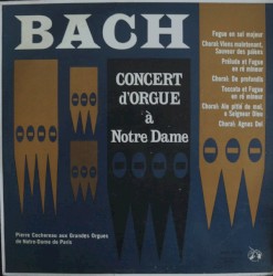 Récital d'orgue à Notre-Dame de Paris by Bach  -   Pierre Cochereau