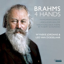 4 Hands by Brahms ;   Wyneke Jordans ,   Leo van Doeselaar