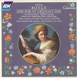 Ode for St Cecilia's Day by William Boyce