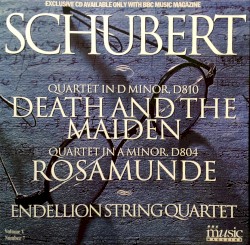 BBC Music, Volume 5, Number 7: String Quartet D804 & D810 by Franz Schubert ;   Endellion String Quartet