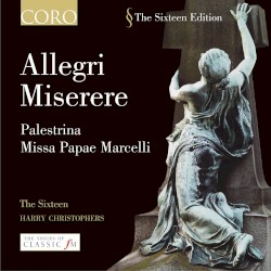 Allegri: Miserere / Palestrina: Missa Papae Marcelli by Allegri ,   Palestrina ;   The Sixteen ,   Harry Christophers